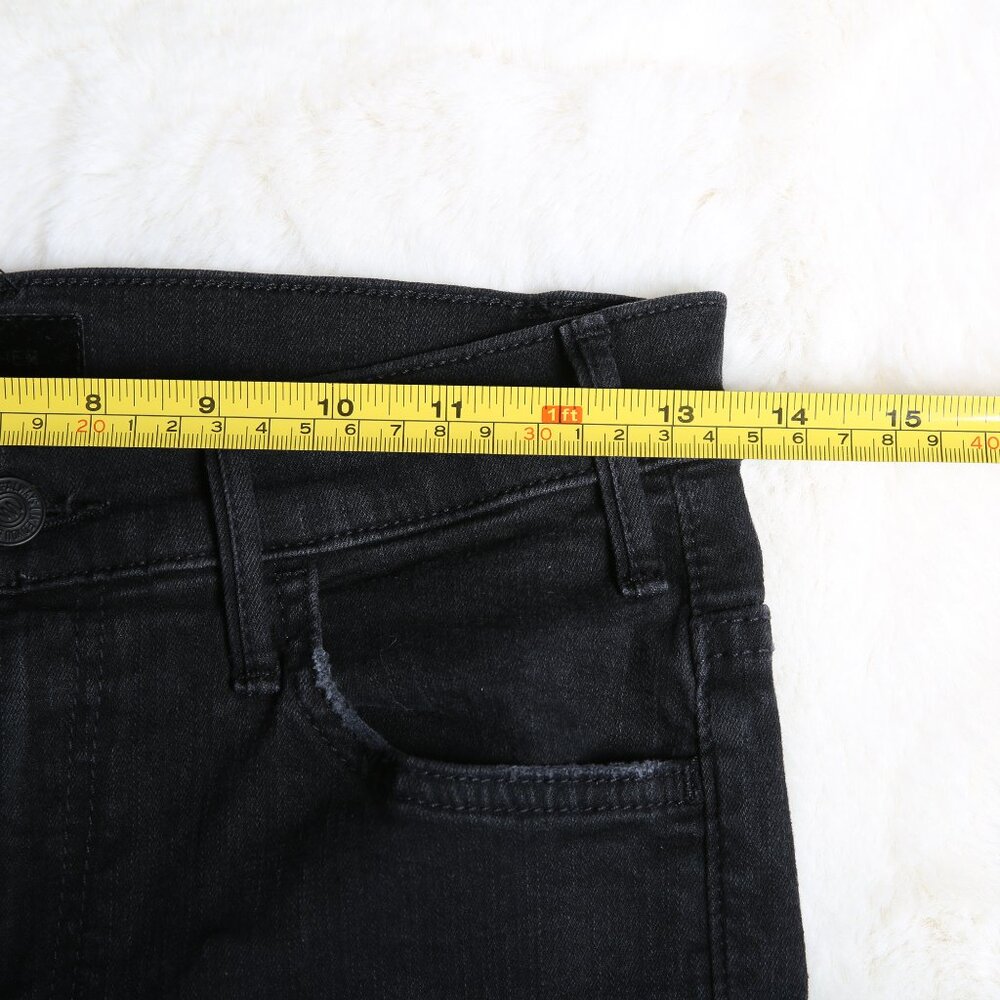 MOTHER The Hustler Ankle Fray Hi-Rise Not Guilty Jeans Size 27 *FLAW* - Picture 13 of 16